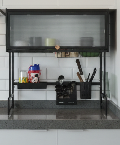 Foto del organizador instalado